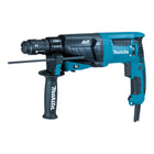 Martillo combinado Makita HR 2631 FT13 800 W 2,4 J SDS Plus + portabrocas intercambiable + juego de brocas + maletín