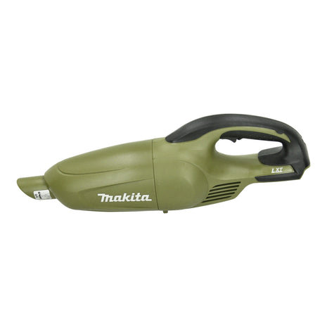 Makita DCL 180 MO cordless hoover 18 V 0.65 l Olive Outdoor Adventure series + 1x rechargeable battery 4.0 Ah - without charger