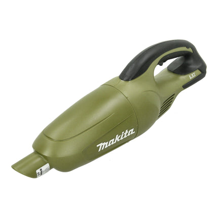 Makita DCL 180 RTO cordless hoover 18 V 0.65 l Olive Outdoor Adventure series + 1x rechargeable battery 5.0 Ah + charger