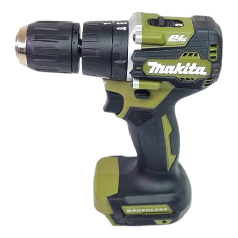 Makita DHP 487 ST1O Taladro percutor inalámbrico 18 V 40 Nm sin escobillas Olive Outdoor Adventure Series + 1x batería 5,0 Ah + cargador