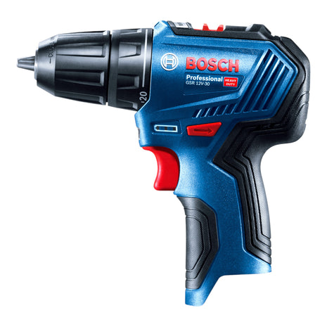 Bosch GSR 12V-30 Profesjonalna akumulatorowa wiertarko-wkrętarka 12 V 30 Nm bezszczotkowa + 1x akumulator 2,0 Ah + walizka - bez ładowarki