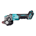 Makita GA 047 GT101 Cordless angle grinder 40 V max. 125 mm X-LOCK Brushless + 1x rechargeable battery 5.0 Ah + charger + Makpac