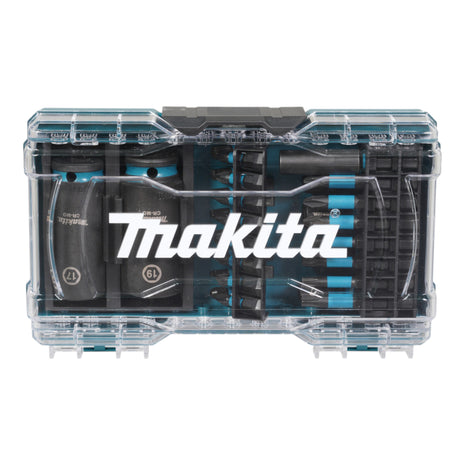 Makita E-22903 Set di punte e bussole ad impatto 1/4" / 3/8" 30 pezzi IMPACT BLACK punte / bussole ad impatto / chiavi a bussola