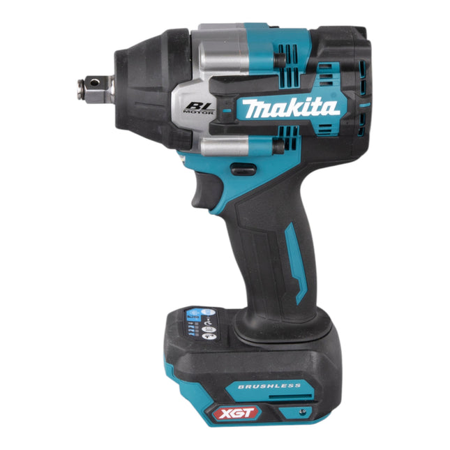 Makita TW 007 GM201 Llave de impacto sin cable 40 V máx. 760 Nm 1/2'' sin escobillas + 2x batería recargable 4,0 Ah + cargador