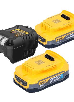 DeWalt DCL 040 E2 Lámpara LED sin cable 18 V 110 lm + 2x batería Powerstack 1,7 Ah + cargador