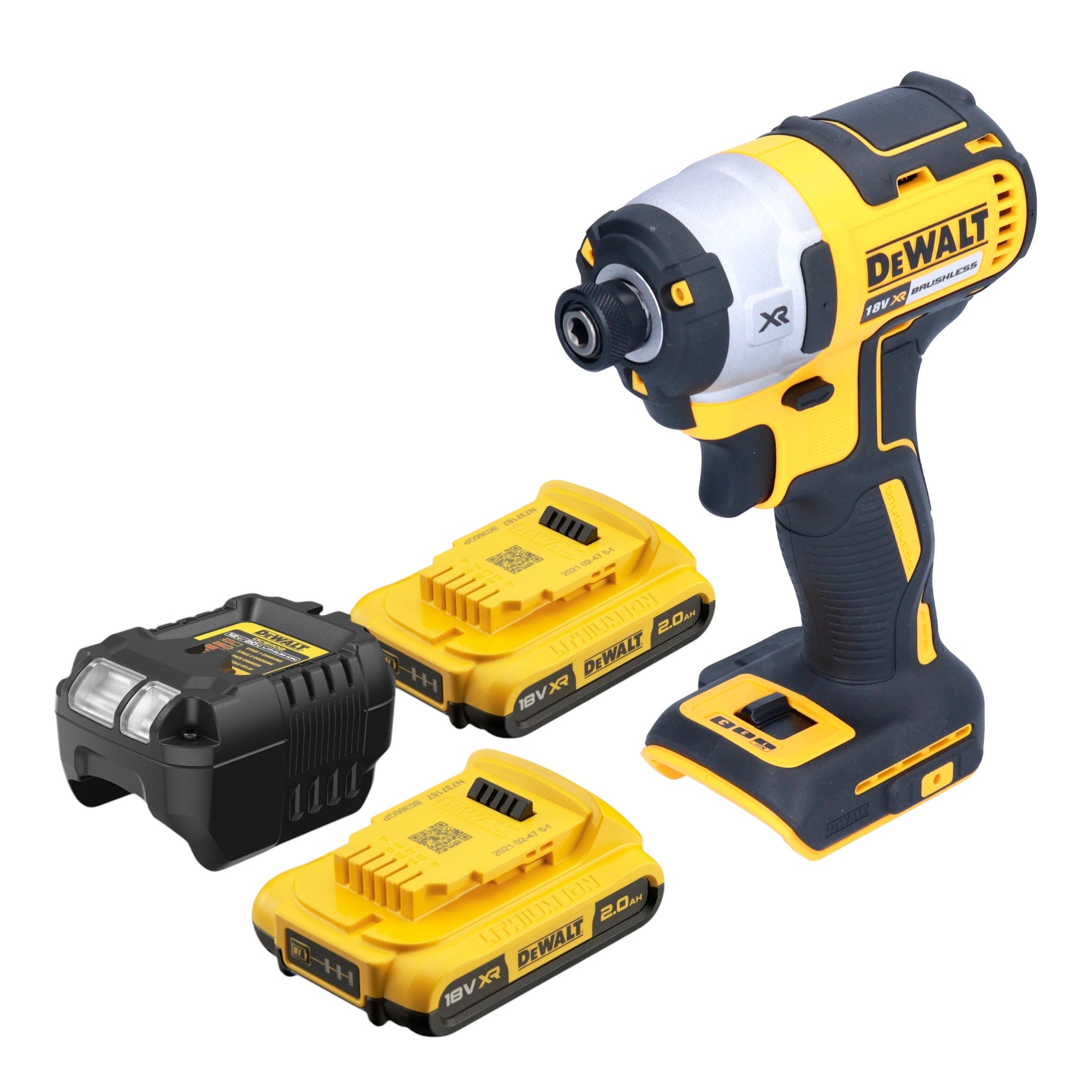 DeWalt DCF 887 D2 Akku Schlagschrauber 18 V 205 Nm 1 4 Brushless 2x Akku 2 0 Ah Ladegeraet 0 - toolbrothers