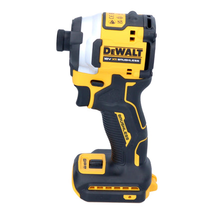 DeWalt DCF 850 E1T cordless impact wrench 18 V 205 Nm 1/4" brushless + 1x Powerstack battery 1.7 Ah + charger + TSTAK
