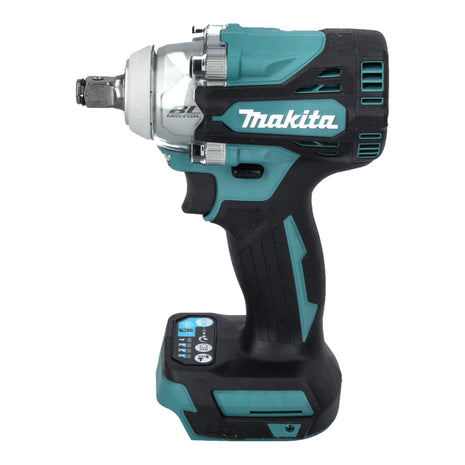 Makita DTW 300 TJX7 cordless impact wrench 18 V 330 Nm 1/2" brushless + 2x rechargeable battery 5.0 Ah + charger + socket spanner set 14 pcs. + Makpac