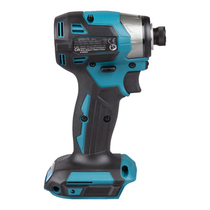 Makita DTD 173 RY1 Akku Schlagschrauber 18 V 180 Nm 1 4 Brushless 1x Akku 1 5 Ah Ladegeraet 4 - toolbrothers
