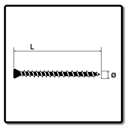 HECO UNIX-top Dielenschraube 4,5 x 60 mm 500 Stk. Torx T-20 Linsensenkkopf Vollgewinde verzinkt A2K ( 46510 ) - Toolbrothers