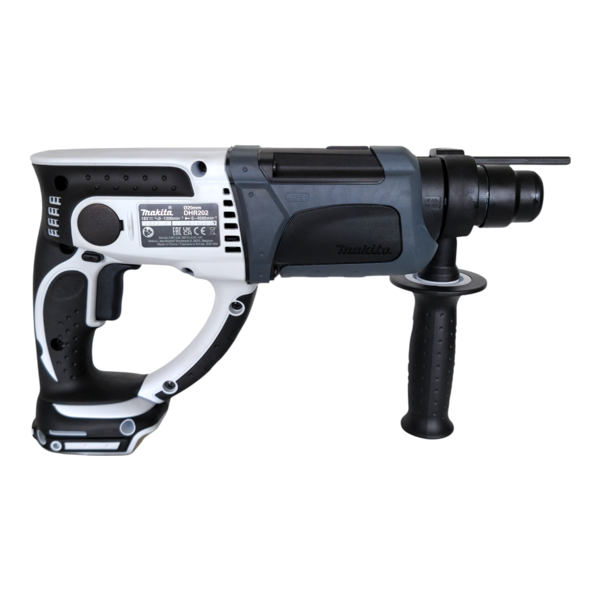 Makita DHR 202 ZW Akku Bohrhammer 18 V 20 mm 2 0 J weiss Solo ohne Akku ohne Ladegeraet 3 - toolbrothers