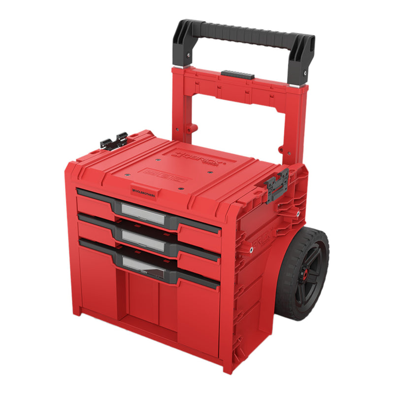 Toolbrothers RHINO L Drawer 3 Cart Plus ULTRA Mobiler Schubladen Werkzeugkoffer 2x 4 5 l 12 l mit Doppelteleskopgriff 0 - toolbrothers