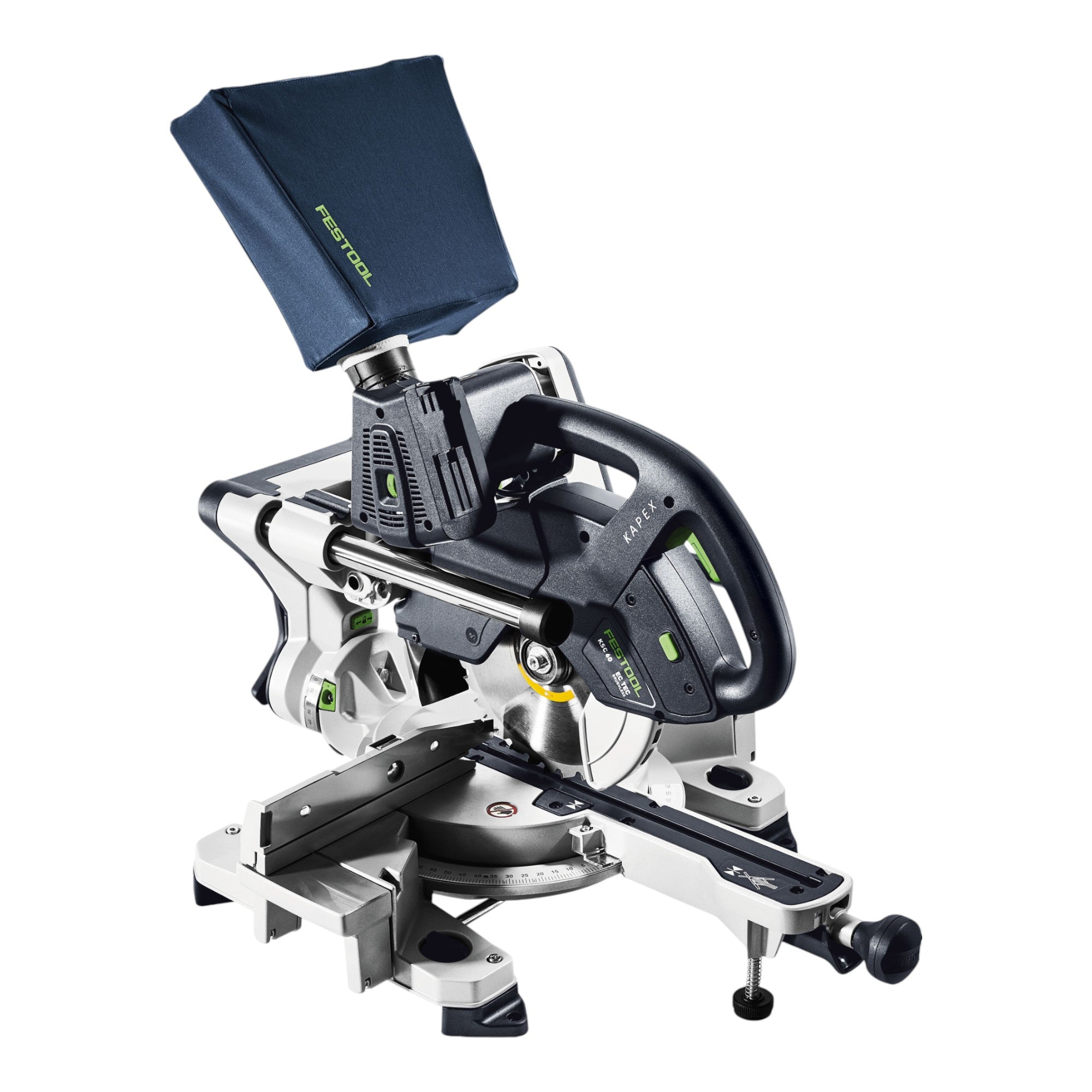Festool KAPEX KSC 60 EB Basic Akku Kapp Zugsaege 18 V 36 V 216 mm Brushless 4x Akku 8 0 Ah Ladegeraet Systainer 4 - toolbrothers