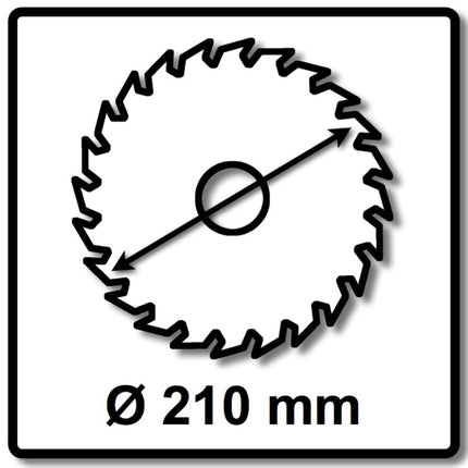 Festool Panther Kreissaegeblatt PW16 Holz 16 Zaehne 493196 TS Gebraucht 4 - toolbrothers