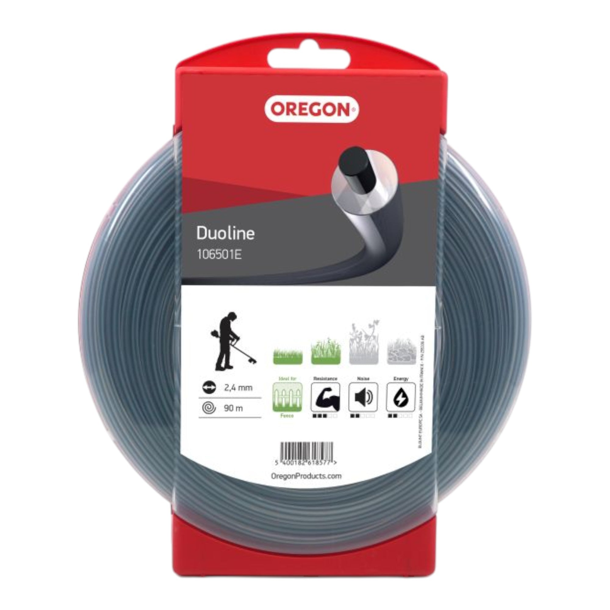 Oregon Duoline Freischneidefaden 2 4 mm 90 Meter 106501E  0 - toolbrothers
