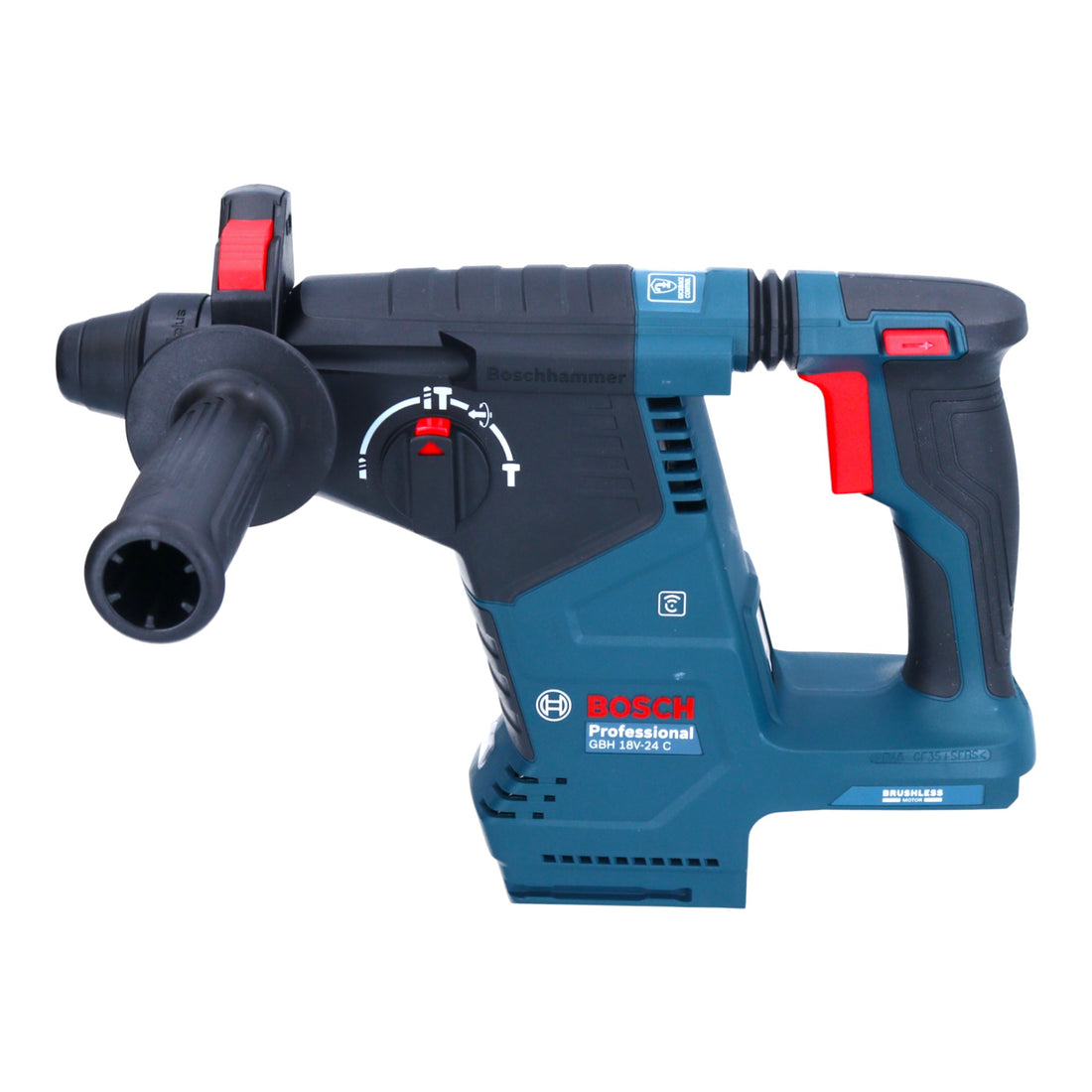 Bosch GBH 18V-24 C Martello rotativo professionale a batteria 18 V 2,4 J Brushless SDS plus + 1x batteria ricaricabile 5,0 Ah - senza caricabatteria