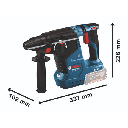 Bosch GBH 18V 24 C Professional Akku Bohrhammer 18 V 2 4 J Brushless SDS plus 1x Akku 5 0 Ah ohne Ladegeraet 3 - toolbrothers