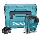 Makita JV 101 DM1J Akku Stichsaege 12 V max 65 mm 1x Akku 4 0 Ah Makpac ohne Ladegeraet 0 - toolbrothers