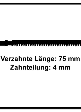 Festool S 75/4 FSG/20 Stichsägeblatt WOOD UNIVERSAL ( 204317 ) für PS 300, PSB 300, PS 400, PSC 400, PSBC 400, PSB 400, PS 420, PSB 420, PSC 420, PSBC 420