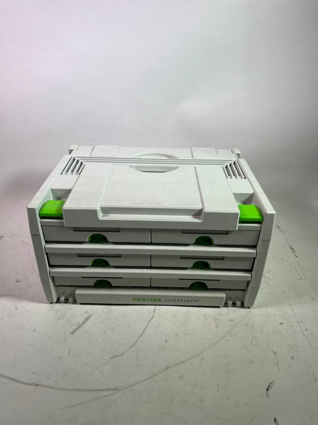 Festool SYS 3 SORT 6 SORTAINER Systainer Werkzeugkoffer Organizer Beschaedigt 0 - toolbrothers