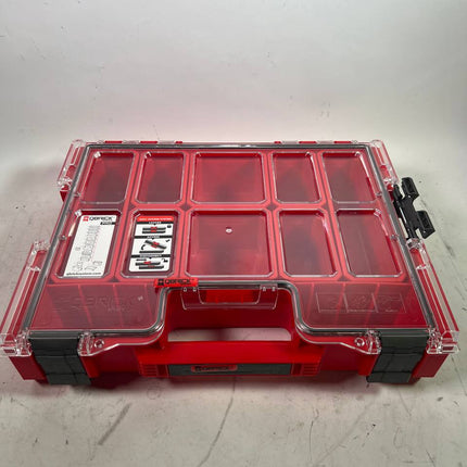 Qbrick System PRO Organizer 300 RED ULTRA HD stapelbar mit 8 Inlays Unvollstaendig 1 - toolbrothers