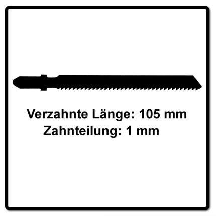 Festool HS 105/1 BI/5 Stichsägeblatt METAL STEEL/STAINLESS STEEL ( 204272 ) für PS 300, PSB 300, PS 400, PSC 400, PSBC 400, PSB 400, PS 420, PSB 420, PSC 420, PSBC 420