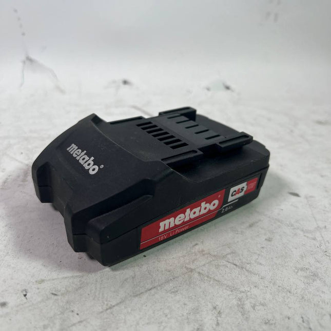 Metabo Li Power Akkupack 18 V 2 0 Ah CAS Li Ion Akku 625596000 mit Ladestandsanzeige Leicht Gebraucht 1 - toolbrothers
