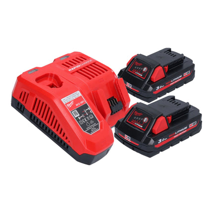 Milwaukee M18 FOPH2 HTA 302 Akku Basiseinheit 18 V Brushless Heckenscheren Aufsatz 2x Akku 3 0 Ah Ladegeraet 3 - toolbrothers