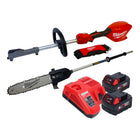 Milwaukee M18 FOPH2 CSA 502 Akku Basiseinheit 18 V Brushless Hochentaster Aufsatz 2x Akku 5 0 Ah Ladegeraet 0 - toolbrothers