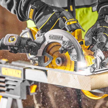 DeWalt DCS 573 H2T Akku Handkreissaege 18 V 190 x 30 mm Brushless 2x Powerstack Akku 5 0 Ah Ladegeraet TSTAK 4 - toolbrothers