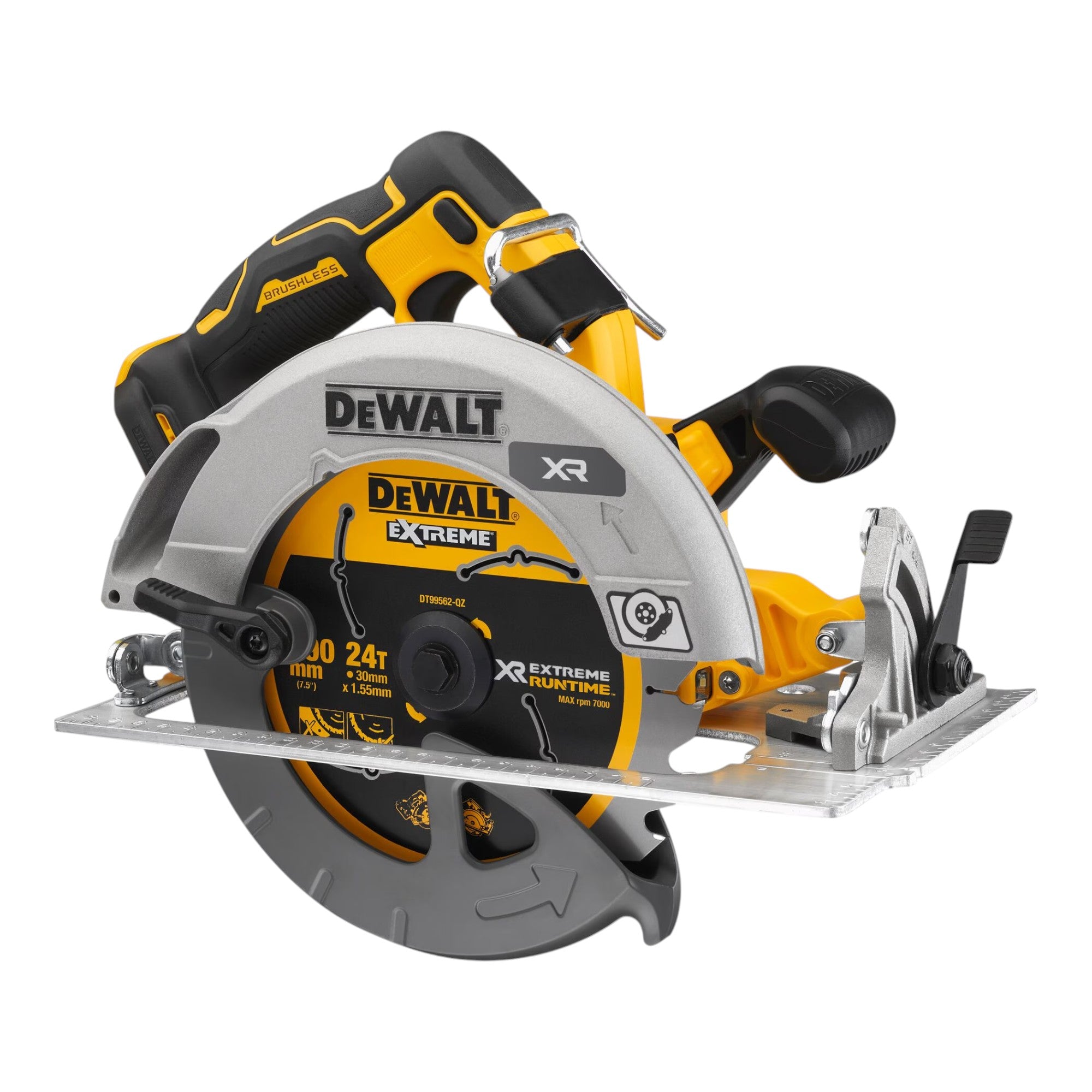 DeWalt DCS 573 T2T Akku Handkreissaege 18 V 190 x 30 mm Brushless 2x Akku 6 0 Ah Ladegeraet TSTAK 1 - toolbrothers