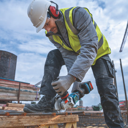 Bosch GWS 18V 15 PSC Professional Akku Winkelschleifer 18 V 125 mm BITURBO Brushless 2x ProCORE Akku 5 5 Ah Ladegeraet 4 - toolbrothers