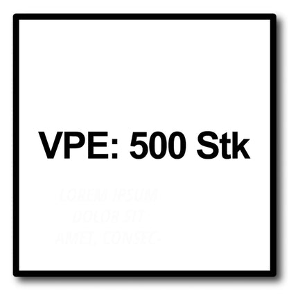 SPAX Universalschraube 4,5 x 60 mm 500 Stk. TORX T-STAR plus T20 WIROX Senkkopf Teilgewinde 4Cut-Spitze 0191010450605 - Toolbrothers