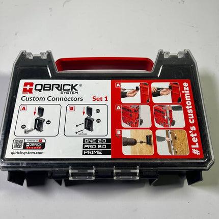 Qbrick System Custom Connectors Set 1 fuer Serie ONE 2 0 PRO 2 0 PRIME Unvollstaendig 1 - toolbrothers
