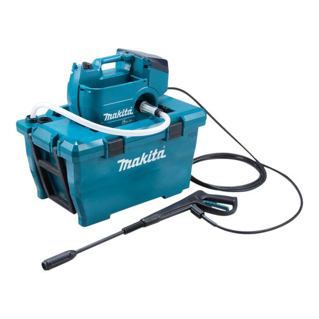 Makita DHW 080 ZK Akku Hochdruckreiniger 36 V 2x 18 V 80 bar 380 l h Brushless Solo ohne Akku ohne Ladegeraet 0 - toolbrothers