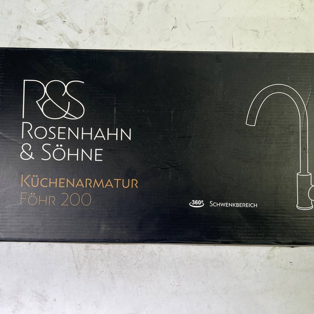 Rosenhahn Soehne Foehr 200 Kuechenarmatur 360 drehbarer Wasserhahn Kueche Neuwertig 1 - toolbrothers