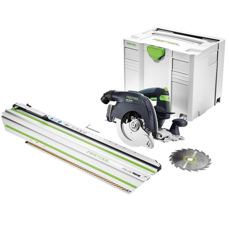 Festool HKC 55 Li EB-Basic-FSK 420 Akku Handkreissäge 18V ( 201358 ) 160 mm Brushless + Kappschiene FSK 420 Solo im Systainer - ohne Akku, ohne Ladegerät - Toolbrothers