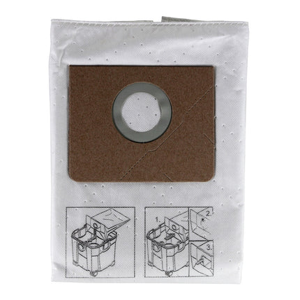 FEIN Vlies Filtersack für Dustex Nass- und Trockensauger 25 L Volumen 5 Stück ( 31345061010 ) - Toolbrothers