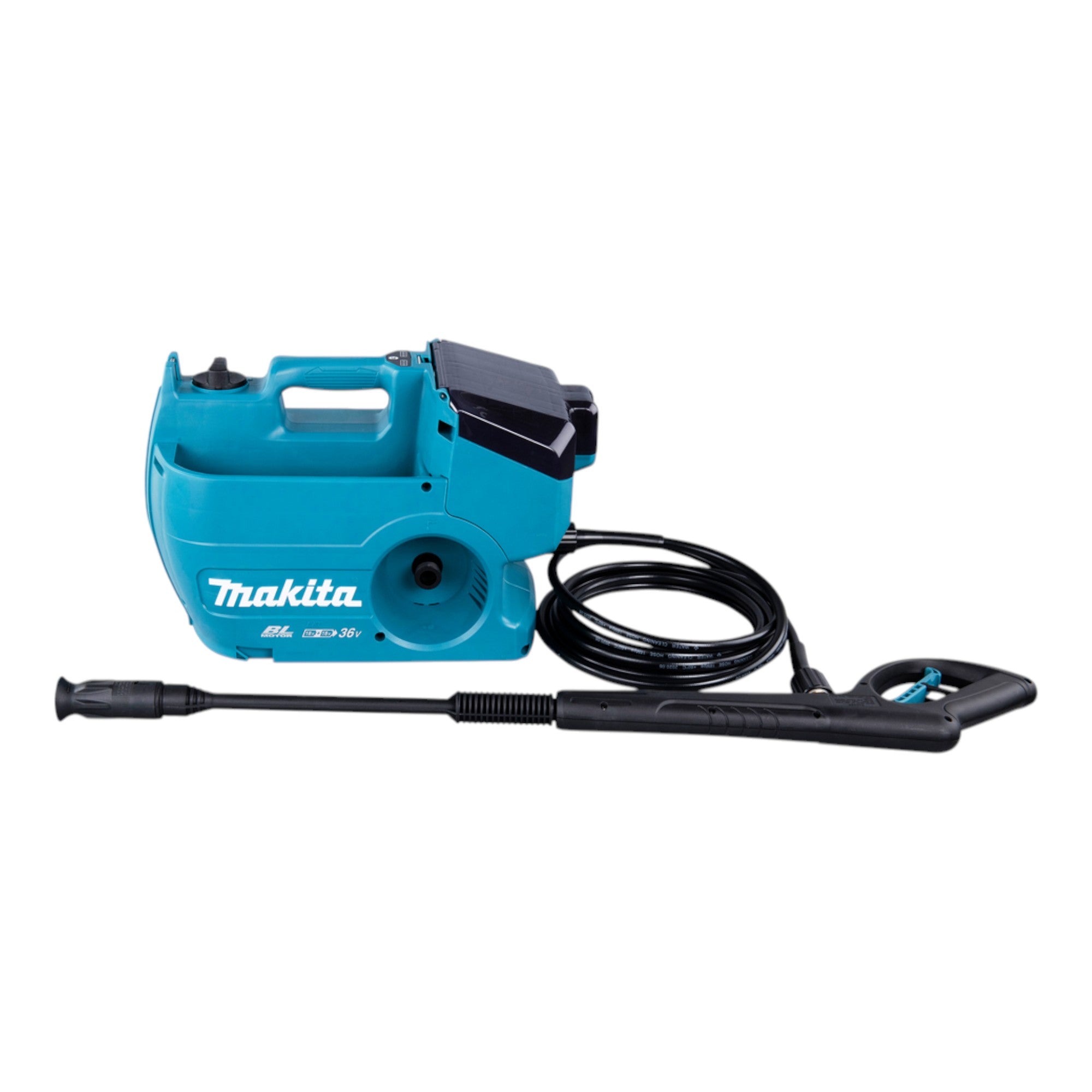 Makita DHW 080 PM2K Akku Hochdruckreiniger 36 V 2x 18 V 80 bar 380 l h Brushless 2x Akku 4 0 Ah Doppelladegeraet 1 - toolbrothers