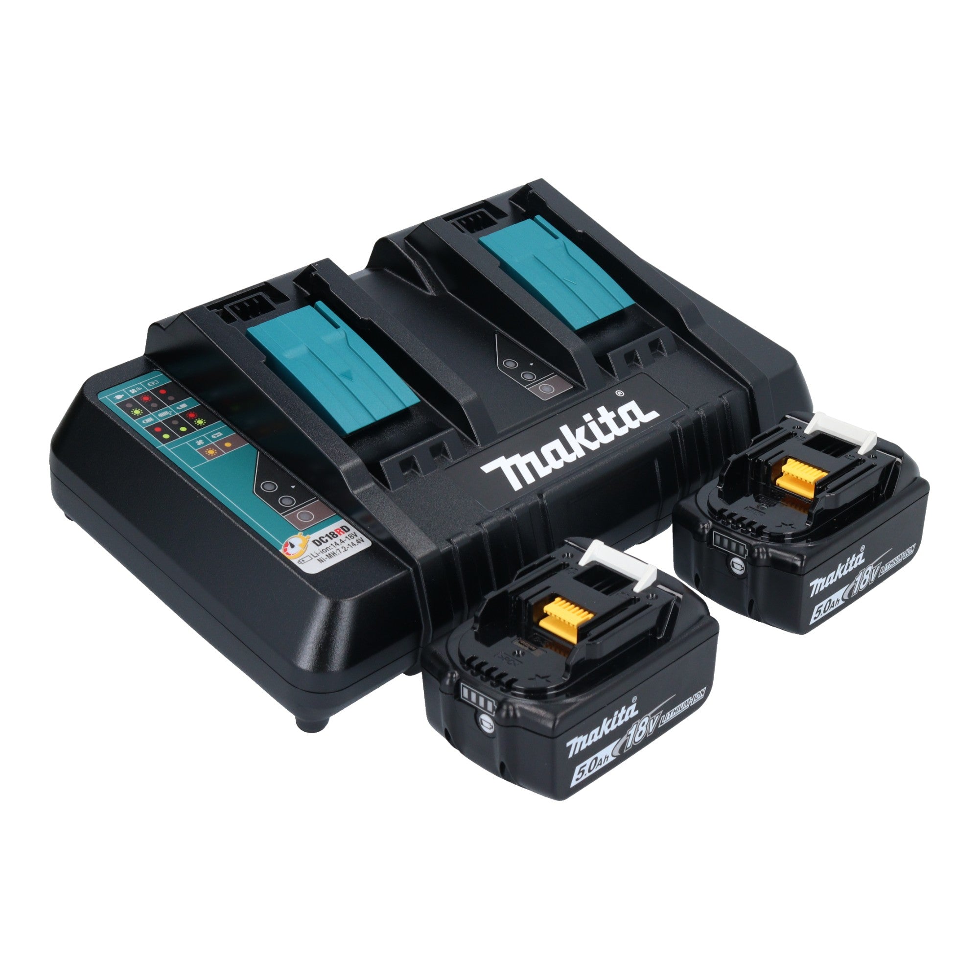 Makita DHW 080 PT2K Akku Hochdruckreiniger 36 V 2x 18 V 80 bar 380 l h Brushless 2x Akku 5 0 Ah Doppelladegeraet 4 - toolbrothers