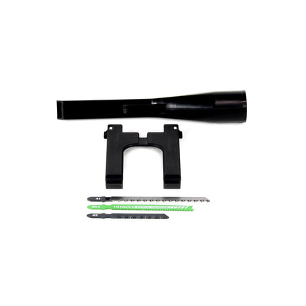 Hitachi CJ 160 VA W1 Stichsäge im Transportkoffer 740 W+ Makita B-16 Stichsägeblätter für Holz + Makita B-22 Stichsägeblätter für Metall - Toolbrothers