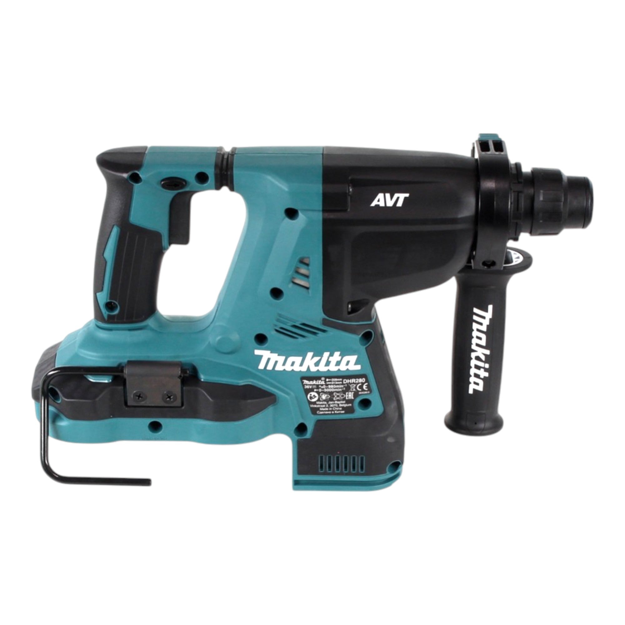 Makita DHR 280 Z Akku Bohrhammer 36 V 2x 18 V 2 8 J SDS Plus Brushless 4 tlg Meissel Set ohne Akku ohne Ladegeraet 3 - toolbrothers