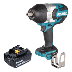 Makita DTW 1004 T1 Akku Schlagschrauber 18 V 1050 Nm 1/2" Brushless + 1x Akku 5,0 Ah - ohne Ladegerät