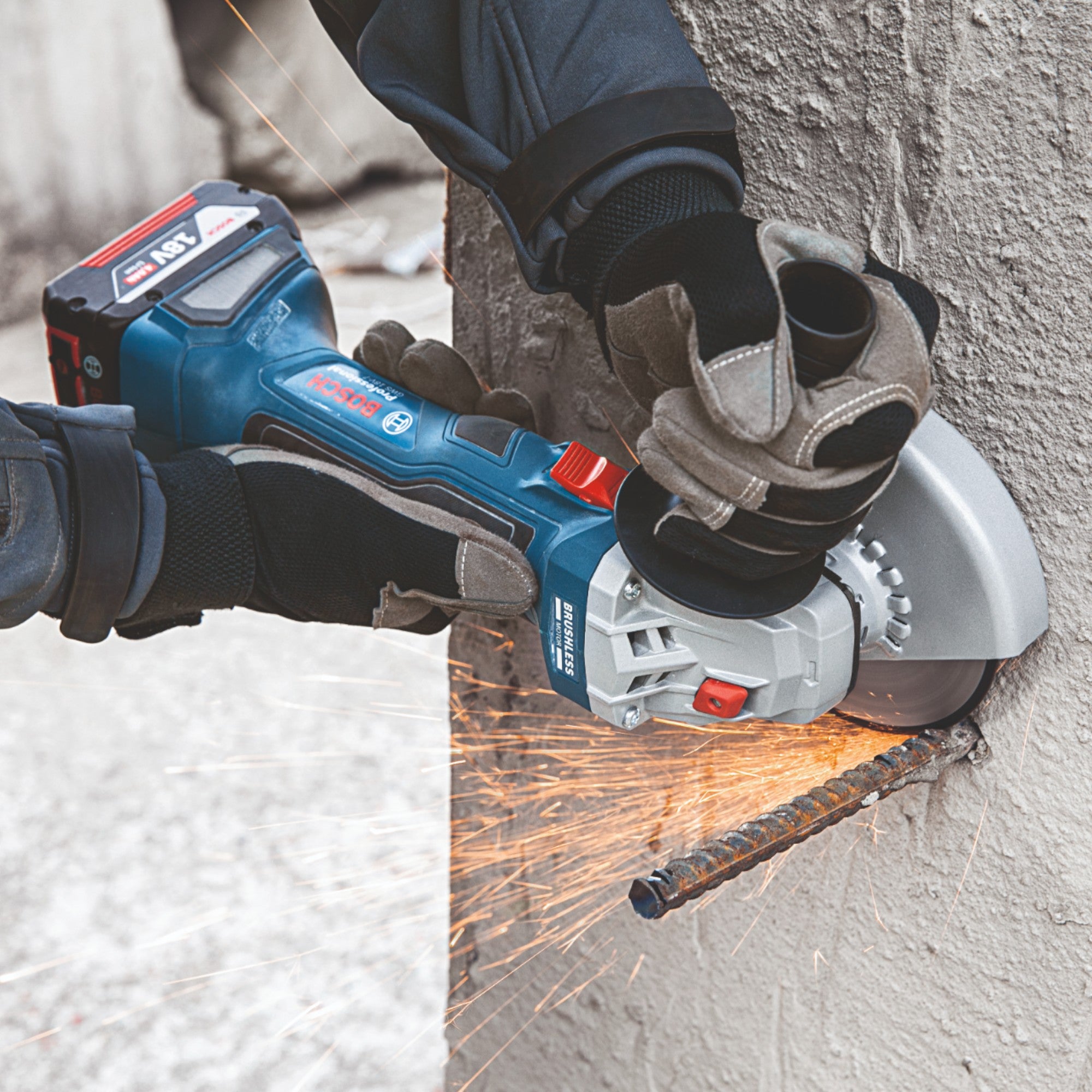Bosch GWS 18V 7 Professional Akku Winkelschleifer 18 V 115 mm Brushless 1x ProCORE Akku 4 0 Ah Ladegeraet 3 - toolbrothers