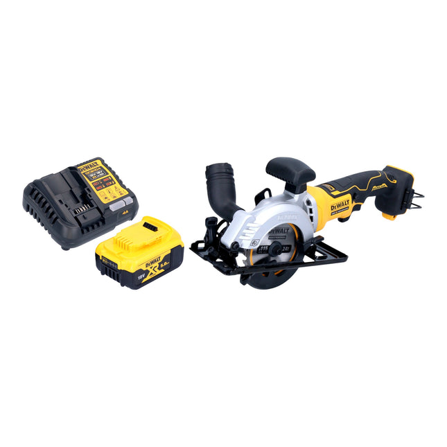 DeWalt DCS 571 P1 Akku Handkreissaege 18 V 115 mm Brushless 1x Akku 5 0 Ah Ladegeraet 0 - toolbrothers