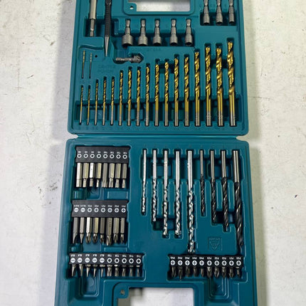 Makita Bit und Bohrer Set 75 tlg B 49373 Phillips Pozidriv Torx Hex Schlitz Beschaedigt 2 - toolbrothers
