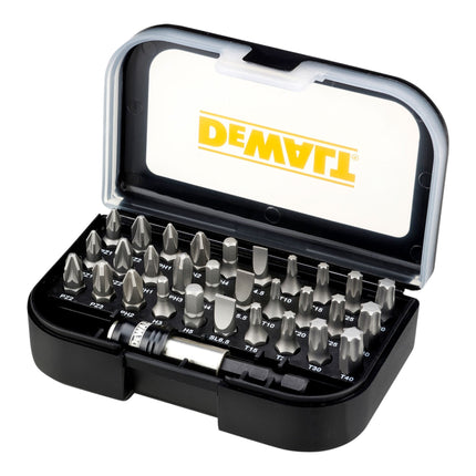 DeWalt DT7944S QZ Bit Set 31 teilig in Tough Case Pozidriv Phillips Schlitz Torx Hex 0 - toolbrothers