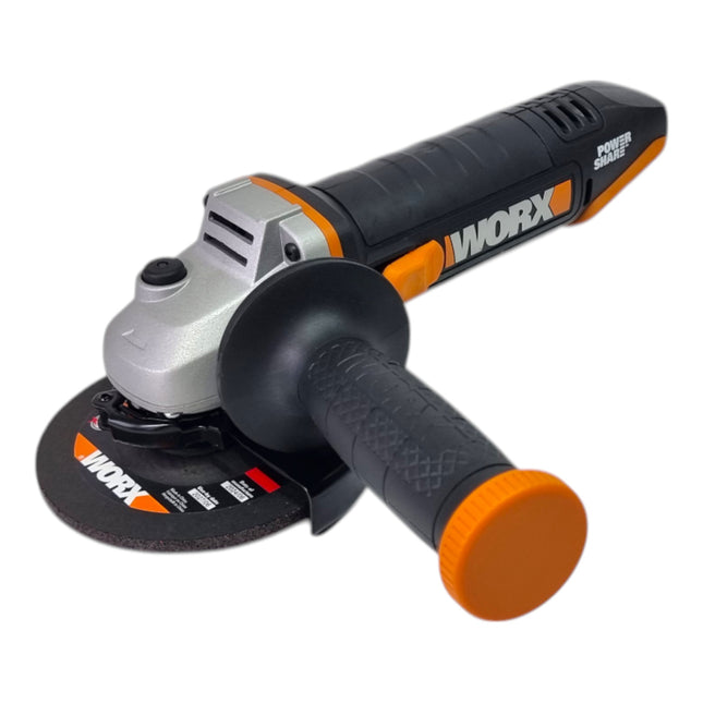 Worx WX803 9 Akku Winkelschleifer 20 V 125 mm Solo ohne Akku ohne Ladegeraet 0 - toolbrothers