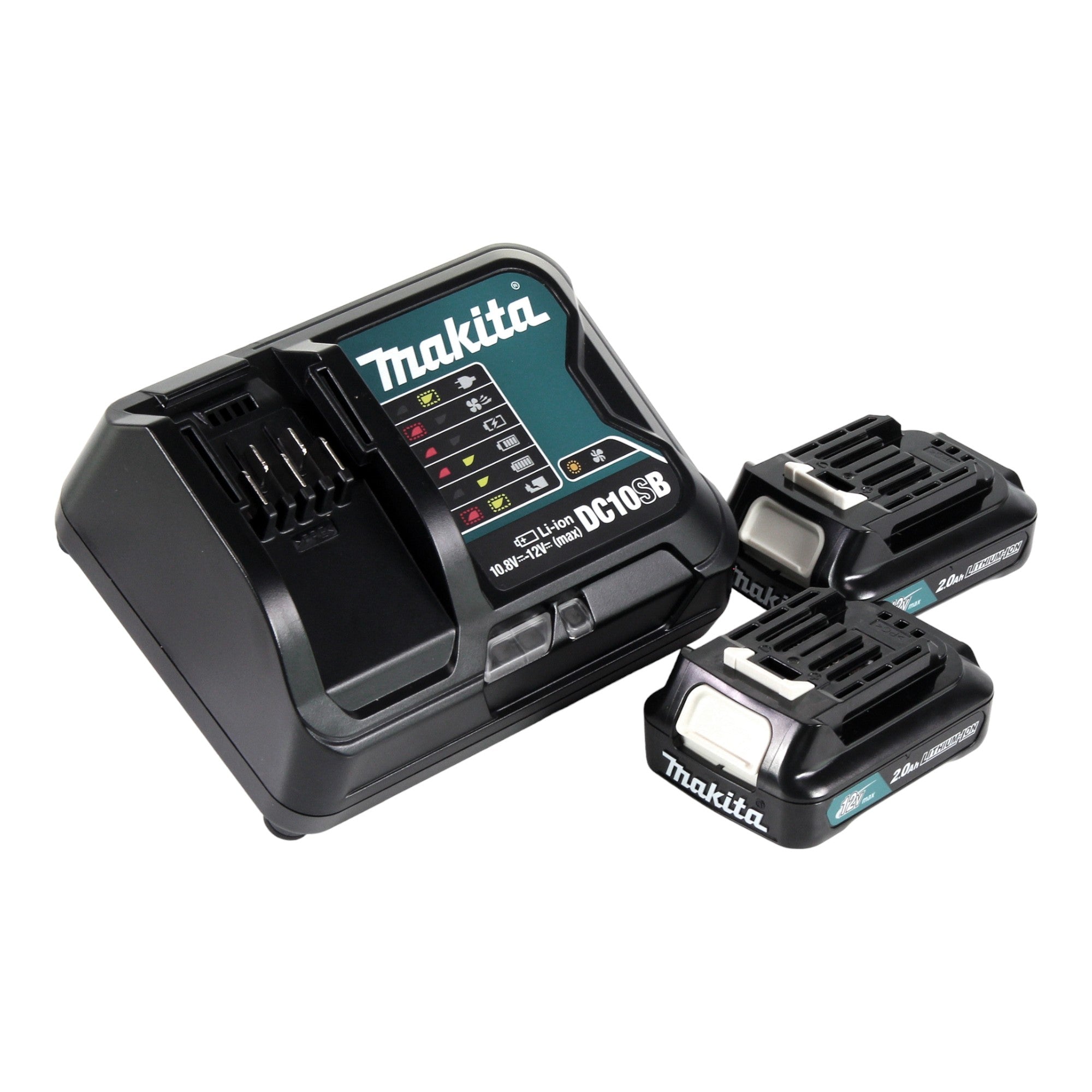 Makita UR 100 DSA2P Akku Rasentrimmer 12 V max 260 mm pink 2x Akku 2 0 Ah Ladegeraet 2 - toolbrothers