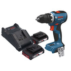 Bosch GSB 18V 65 Professional Akku Schlagbohrschrauber 18 V 65 Nm Brushless 2x Akku 2 0 Ah Ladegeraet 0 - toolbrothers
